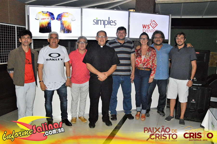 Paróquia de Salinas lança o projeto Paixão de Cristo e Fest Cristo 2018