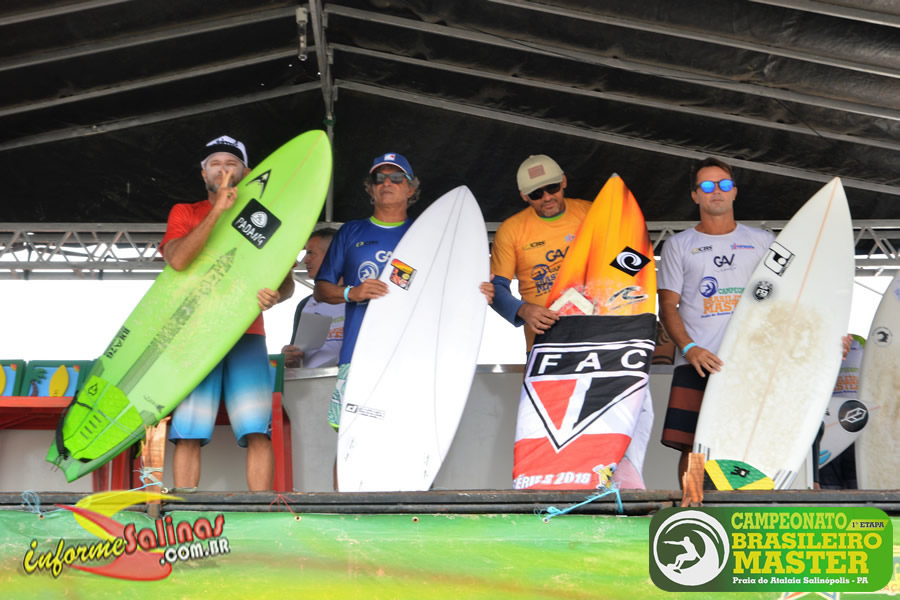 Cearense se dar bem no Pará, vencendo duas categorias na 1ª etapa do Brasileiro Master de Surf 2019.