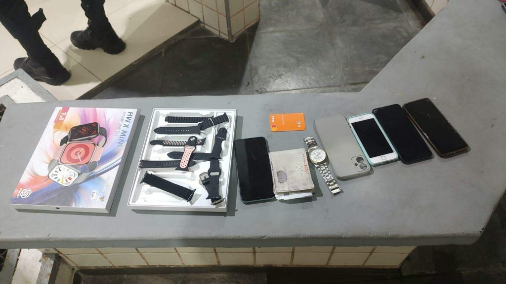 Trio suspeito de assalto é preso pela Polícia Militar em Ananindeua